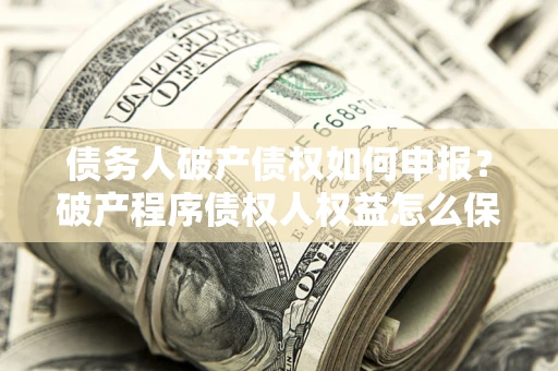 武汉债务人破产债权如何申报？破产程序债权人权益怎么保障？