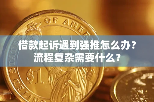 武汉借款起诉遇到强推怎么办？流程复杂需要什么？