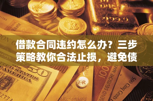 武汉借款合同违约怎么办？三步策略教你合法止损，避免债务危机升级