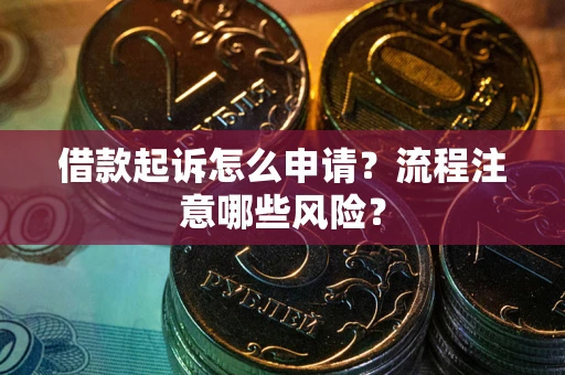 武汉借款起诉怎么申请？流程注意哪些风险？